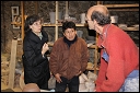 Visite de Jos-Luis Chavez - novembre 2010 - rencontre avec Philippe Jacques - potier